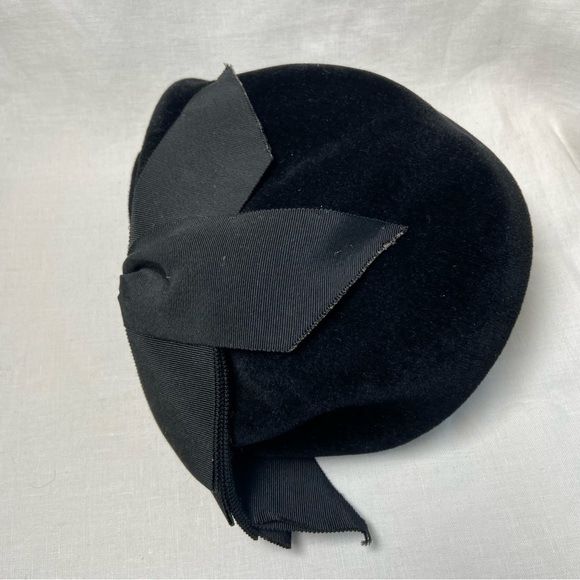 Vintage Norman Durand Velvet Hat - Picture 4 of 5